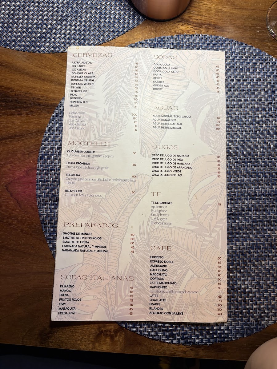 Santo Mare Mx Menu - Image 3